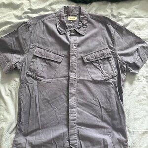 Taylor Stitch The Jungle Shirt in Ocean - Size XL (44)